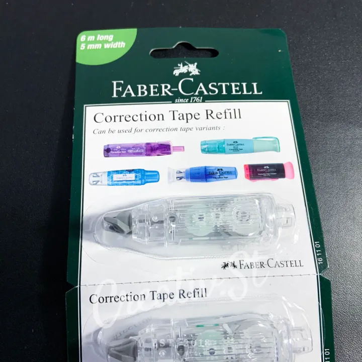 Faber Castell Correction Tape REFILL Tip Ex Kertas Lazada Indonesia