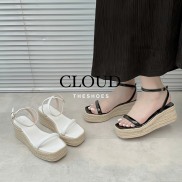 Giày sandal đế xuồng cói