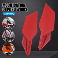 1Pair Motorcycle Aerodynamic Winglets Spoiler Wing Kit Adhesive for Yamaha Suzuki Kawasaki Honda H2/H2R Accessories