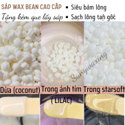 Sáp wax lông nách, sáp wax nóng, hard wax bean, sáp dừa wax lông