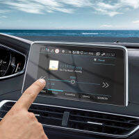 แก้วแบบเทมเปอร์กันนำทาง GP S สำหรับรถยนต์หน้าจอสะท้อนแสงฟิล์มกันรอยสำหรับเปอโยต์3008 4008 5008 2017-2018