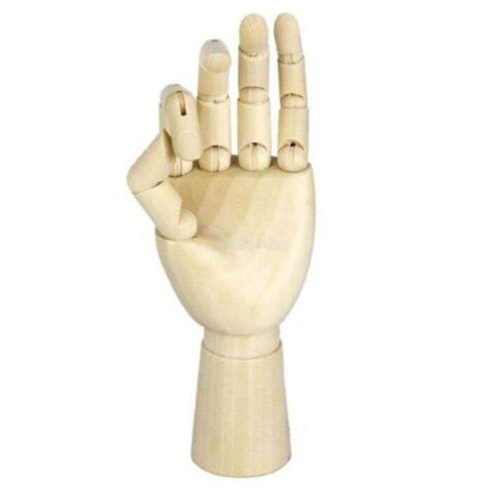 Stsupe Artist Cool Puppet Articulated For Art Model Wooden Hand 