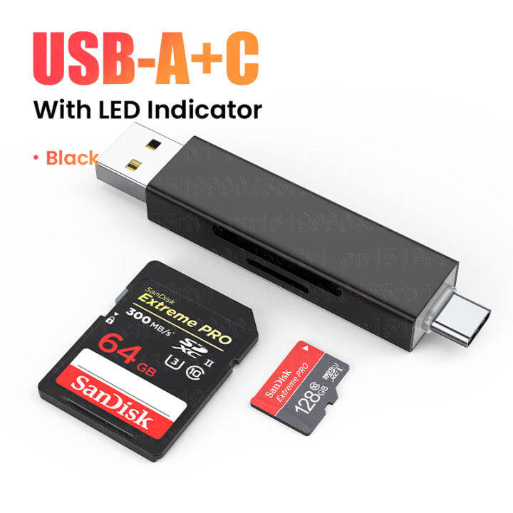 2ใน1-usbtype-c-การ์ดรีดเดอร์-usb-usb-2-0-sdmicro-การ์ดความจำ-otg-การ์ดหน่วยความจำอัจฉริยะอะแดปเตอร์สำหรับแล็ปท็อปขนาดมินิการ์ดรีดเดอร์-sd-usb2-0