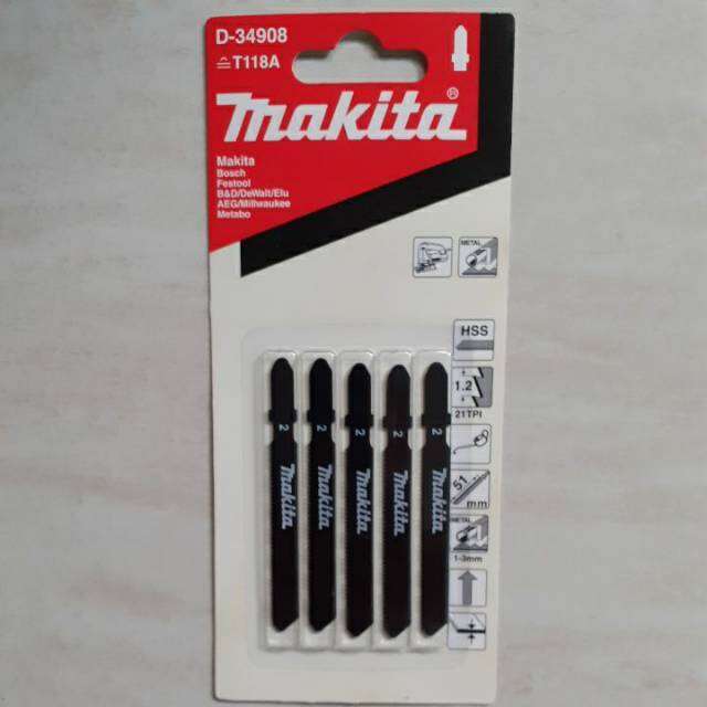 Makita D Harga Per Pcs Mata Jigsaw Gergaji Besi Holo Mata Potong Hollow Original