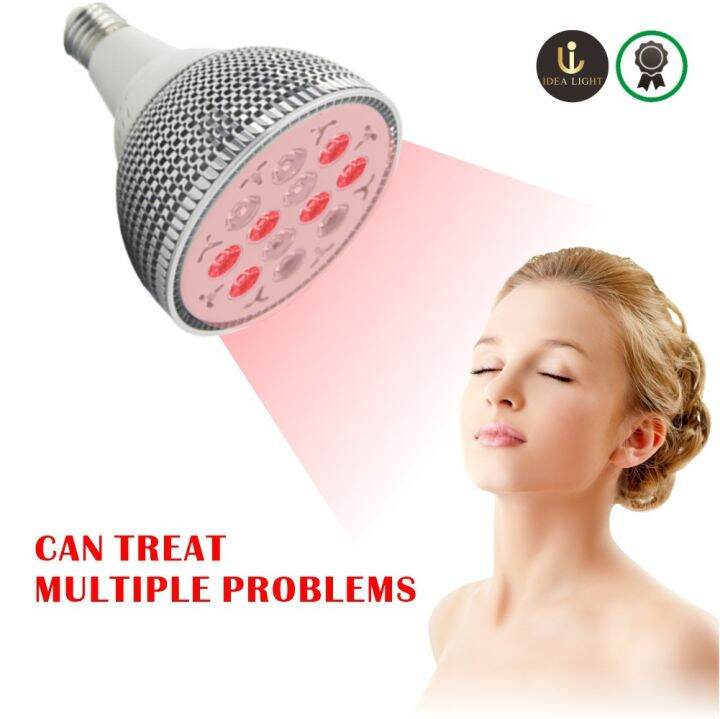Red Light Therapy Bulb for Skin and Muscle Relax Lazada.co.th