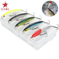 SZWL Fishing Lures Set Lifelike Long-cast Luminous Fishing Bionic Bait For Freshwater Saltwater Bass Trout Mackerel