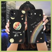 texture solid color Phone Case For iphone 12 Raised camera protection taste anti-fall airbag couple protective Cartoon