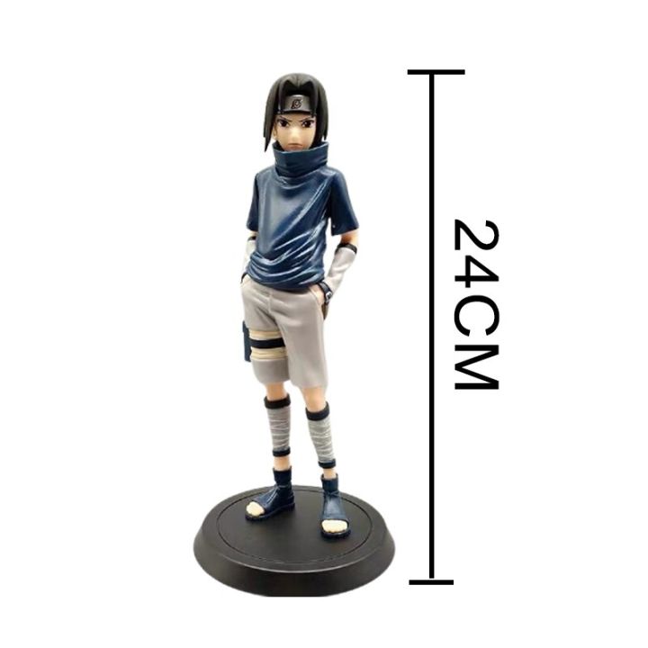 uchiha-ซาสึเกะตุ๊กตาขยับแขนขาได้เด็กๆตุ๊กตาวิทยาลัยหุ่นฟิกเกอร์-banpresto-อนิเมะนินจานารุโตะ