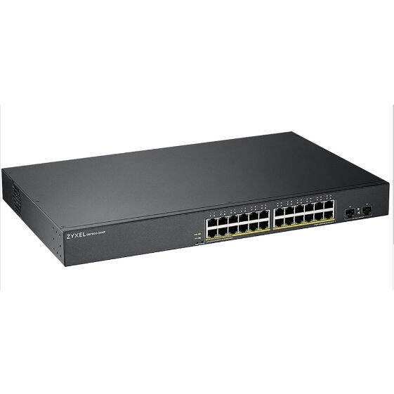 Gigabit Switching Hub 24 Port ZYXEL GS190024HPv2 (17'',24 POE,+2 SFP