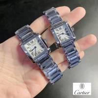 นาฬิกา นาฬิกาข้อมือหญิง แบรนด์ดังCTพร้อมกล่องแบรนด์ สายเลส มีให้เลือก 5 แบบ สินค้าตามภาพ 100 %