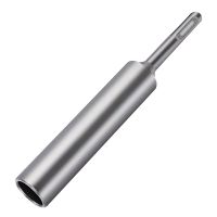 SDS Plus Adapter High Quality Hardened Steel SDS Plus Adapter Ground Rod Driver Hammer Drill Ground Rod Driver for 5/8 Inch 3/4 Inch Hammer 20MM Diameter Heavy Duty