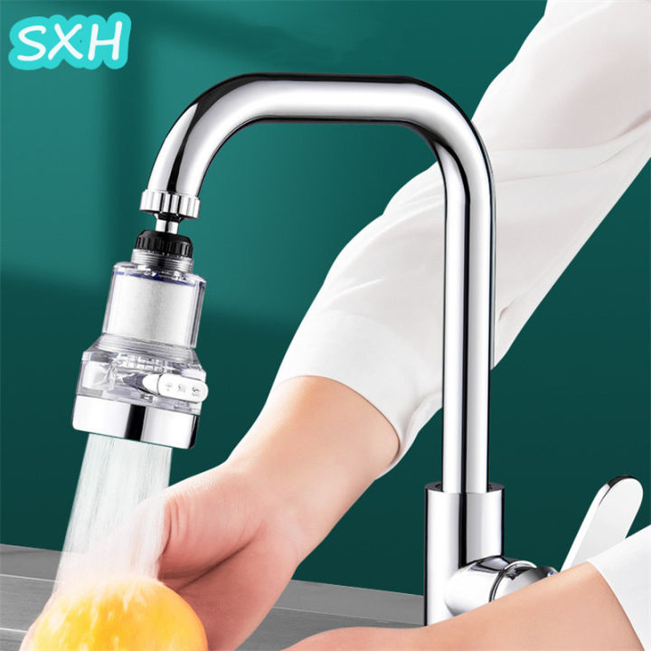 sxh-ก๊อกน้ำอ่างน้ำกรองก๊อกน้ำหัวฉีดกรองห้องครัว-ป้องกันการสาดอเนกประสงค์ล้างจานฟอกอ่างล้างผักขยาย