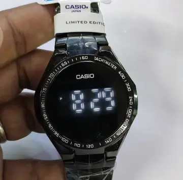 White casio touch online watch