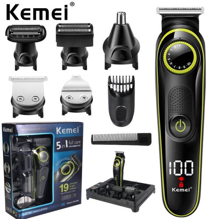 Multifunction Hair Clipper Professional Hair Trimmer Electric Nose ...