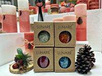 LUNARE เทียนดอกไม้แฟนซี 1 ชิ้น ขนาด9x7 ซม. ไม่มีกลิ่น จุดได้นาน 4 ชม. Handmade Flower Taper Candle 1 pcs. (Burning time 4 hours.)