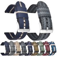 ✜ Quick release Woven nylon Band For TicWatch Pro 2021/3 GPS/GTX Watch Strap For TicWatch E3 Watchband Bracelet Replace Wristband