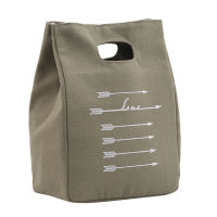 Insulated Heat Lunch Bags Insulation Bag Picnic Bag Simple Letter Type Large Capacity Multi-Purpose Cloth Bag Foods Organizer