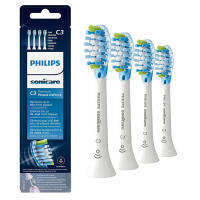 สำหรับหัวแปรงสีฟันสำหรับเปลี่ยน Philips Sonicare C3ของแท้ HX9044/65สีขาวแพ็ค4 &amp; 8