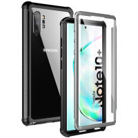 Inkolelo เคส Samsung Galaxy Note 10 Plus / Note 10 + 5G,เคสป้องกันหน้าจอในตัวปกป้องเต็มรูปแบบเคสกันตกหล่นทนทานสำหรับ Samsung Galaxy Note 10 + /Note 10 Plus 5G