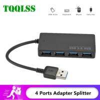 [HOT HAIXWLXKWW 589] TQQLSS HUB USB 3.0แล็ปท็อปความเร็วสูงภายนอก4พอร์ตอะแดปเตอร์ Splitter Expander อุปกรณ์เสริมสำหรับ MacBook