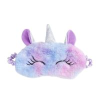 Plush Anime Eye Cover Sleeping Mask Cute Animal Sleep Eye Mask Colorful Winter Eye Blindfolds Travel Rest Eyepatch Sleep Aid