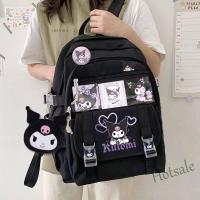 【hot sale】❁◑ C16 xx Womens Backpacks x Beg Sekolah Wanita Kuromi Co-Branded Schoolbag Cinnamon Dog Backpack Influencer Elementary School Students Girls Large Capacity jk Bag