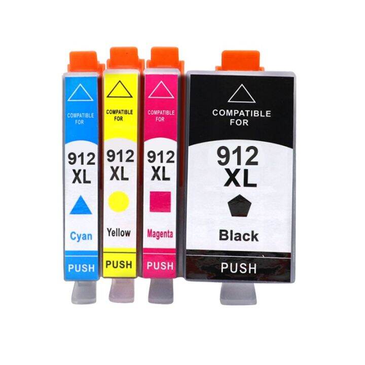 hp912-4สีใหม่เข้ากันได้กับ-hp912สำหรับตลับหมึก-hp912xl-8020-8022-8010-8012-8026-8028-8018-8025เครื่องพิมพ์912xl