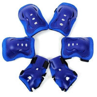 Kids Knee Pads Set Protective Gear Kit Knee Elbow Pads Wrist Guards Children Sports Safety Protection Pads Cycling Skate Outdoor