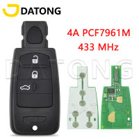 Datong World รถรีโมทคอนลสำหรับ Fiat 500 PANDA Punto vo ducato Stilo Type Travel 4A ที่ยอดเยี่ยม PCF7961 433MHz สมาร์ทการ์ด