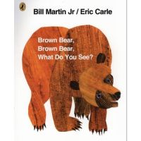 What are you looking at, brown bear? Original English brown bear what do you see Liao Caixing book list Eric Carle grandpa Wu minlan recommends 3-6 years old