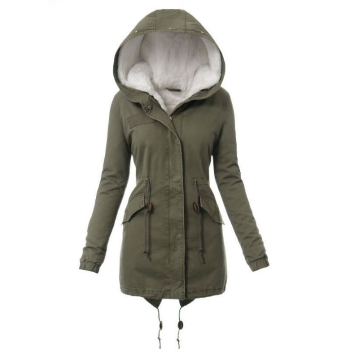 zogaa-เสื้อโค้ตมีฮูดขนสัตว์เทียมของผู้หญิงแฟชั่นฤดูหนาวที่อบอุ่นข้นเสื้อคลุมเสื้อแจ็คเก็ตตัวนอก