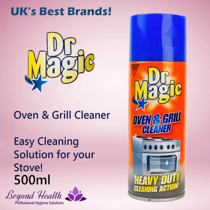 Dr Magic Oven Grill Cleaner 390ml Heavy Duty Cleaning for Stovetop