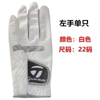 ★New★ Best-selling TLM golf gloves mens microfiber cloth left hand single non-slip wear-resistant comfortable breathable strong