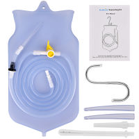 Reusable Enema กระเป๋า Colon Irrigator สุขอนามัยของผู้หญิง Health Care ลดน้ำหนักซิลิโคนน้ำ Detox Douche ช่องคลอดทำความสะอาด