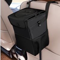 Car waterproof car trash can auto parts organizer trash can trash can car storage bag