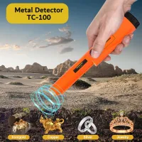 2023 NEW TC-100 Metal Detector pointer Pinpoint GP-pointer Hand Held Metal Detector Positioning Rod Detector IP68 waterproof