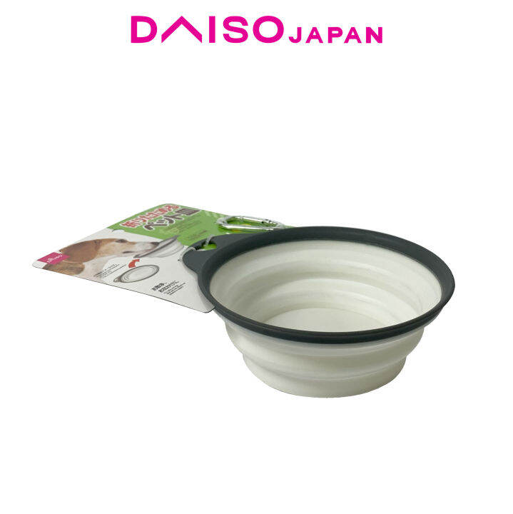 Daiso Collapsible Pet Drinking Bowl (15cm) Lazada PH
