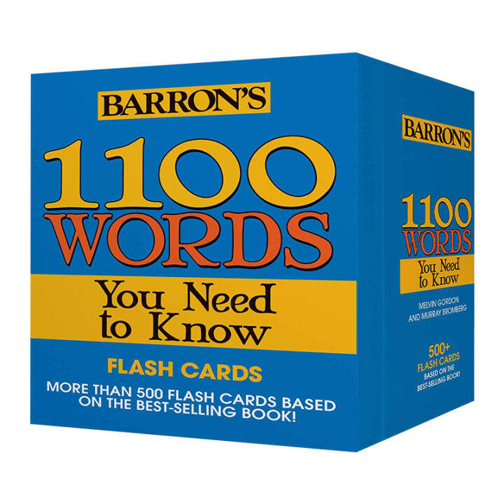 1100 words you need to know flashcards lazada co th