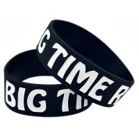 ❖♣ 1 PC I Love Big Time Rush Silicone Wristband 1 Inch Wide for Music Concert