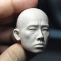 16 Scale Special Man Chan Unpainted Head Model For 12Figure Body DIY Accessories