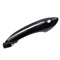 Black Pearl สีขาวแชมเปญรถภายนอก Comfort Access ประตู Handle สำหรับ BMW 5 7 Series F01 F02 F06 F10 51217231934 51217231933