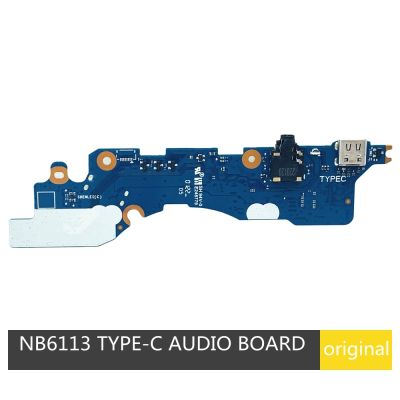 Asli untuk NB6113 LAPTOP USB TYPE-C CHARGER AUDIO IO SUB BOARD NB6113 UB V4 CX