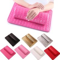 Hand Cushion Holder Nail Art Mat Pad Soft PU Leather Sponge Arm Rest Love Heart Design Nail Pillow Manicure Art Beauty Tools