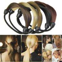 【YF】 Fashion Korean Wig Hair Ponytail Holders Plaits Twist Rubber Band Headband