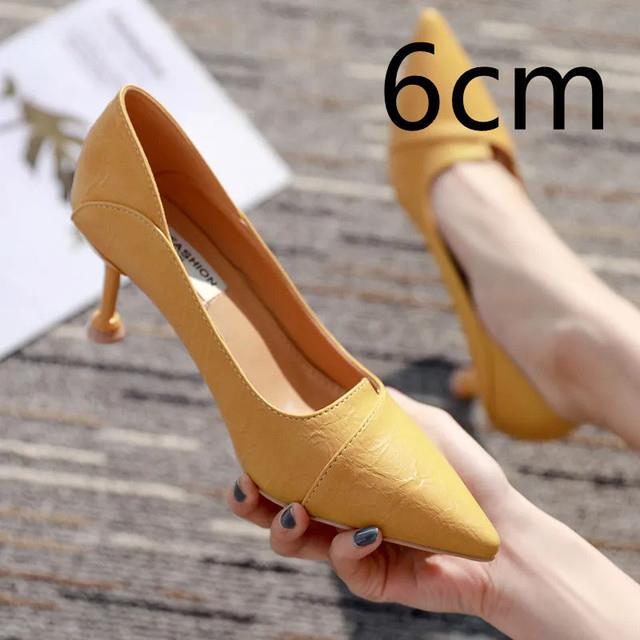 cresfimix-zapatos-dama-รองเท้ารองเท้าหนังส้นสูงผู้หญิง-ปลายแหลมสวมบนรองเท้าส้นสูงแบบพันสาย-pu-น่ารัก-a6043หวานๆแฟชั่น