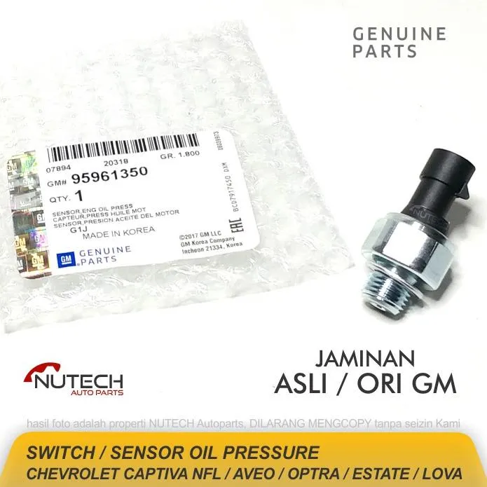 Oil Pressure Switch Sensor Tekanan Oli AVEO LOVA OPTRA ESTATE CAPTIVA