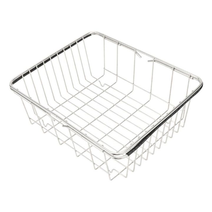 2021Stainless Steel Sink Drain Basket Expandable Dish Drying Rack Rustproof Dish Drainer Fruit Bowl Holder Home Kitchen Kit R9JC