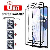 6IN1 Tempered Glass Screen Protectors on for Realme C35 C33 C31 C30 C25Y C21Y C11 Camera Lens For RealmeC35 C 31 Protective Film