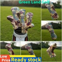 2023 NEW for✕❄✜ Graffiti style Golf Club Cover 1 3 5 Wood Headcovers Hybrid Driver Fairway Woods Putter Cover PU Leather Golf Club Head Covers Set Protector Golf Accessories