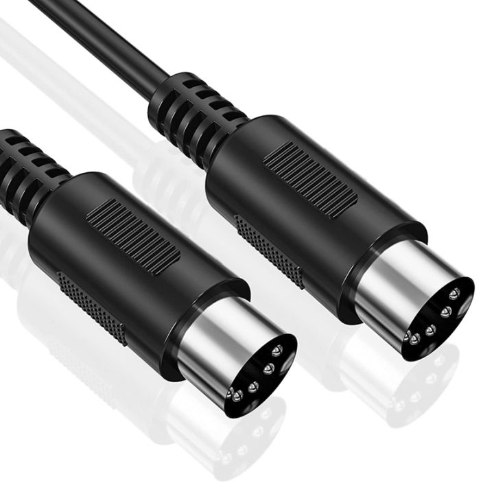 2-pack-5-pin-din-midi-cable-3-feet-male-to-male-5-pin-midi-cable-for-midi-keyboard-keyboard-synth-rack-synth-rack-synth